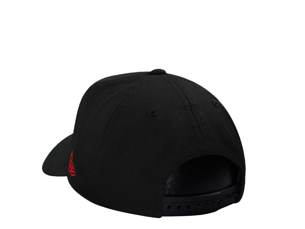 New Era Los Angeles Dodgers 40th Anniversary Black Red 9Forty A Frame Snapback Cap