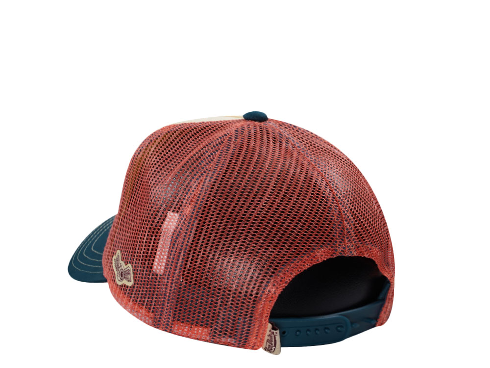 Von Dutch Surf Vintage Sunset Trucker Snapback Cap