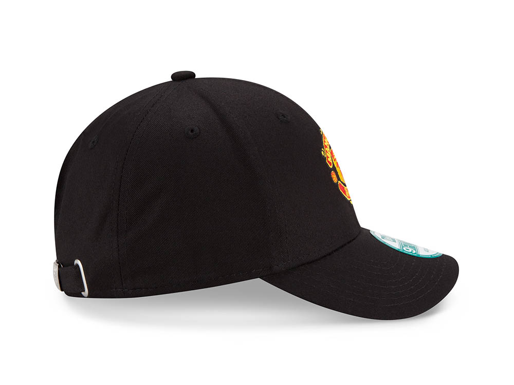 New Era Manchester United Basic Black 9Forty Strapback Cap