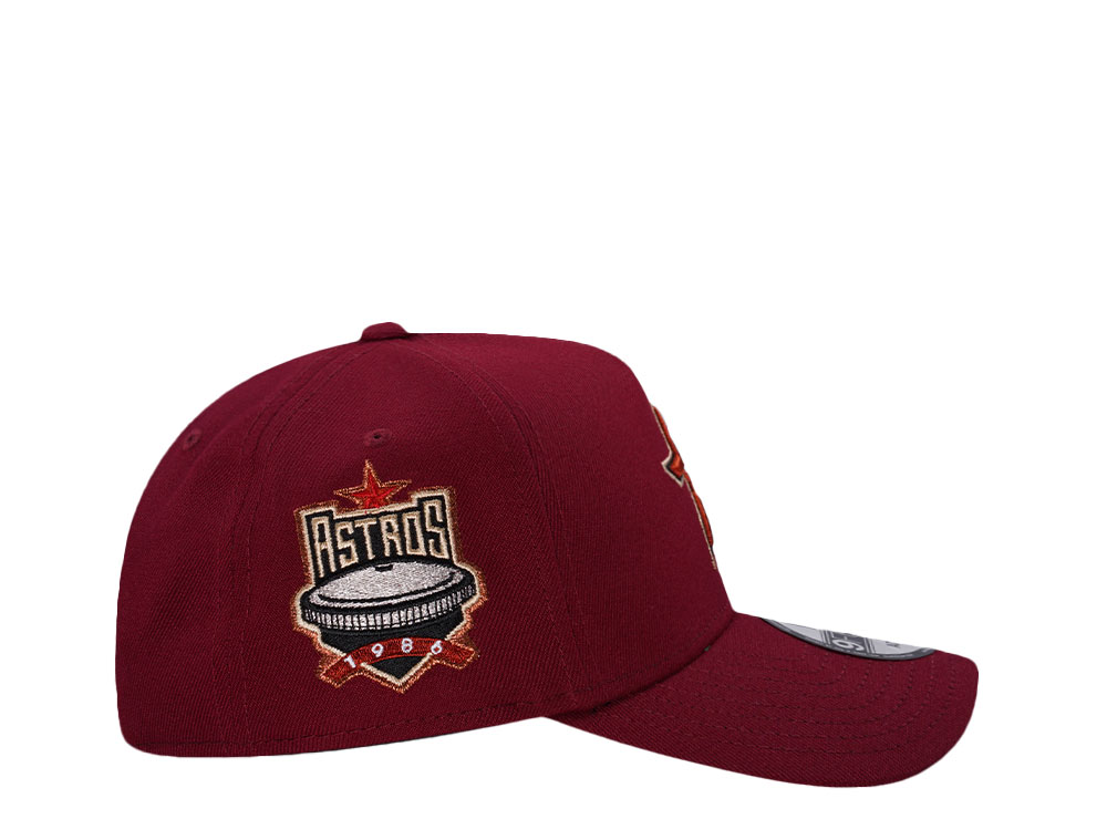 New Era Houston Astros Astros Dome Brick Prime Edition 9Forty A Frame Snapback Cap