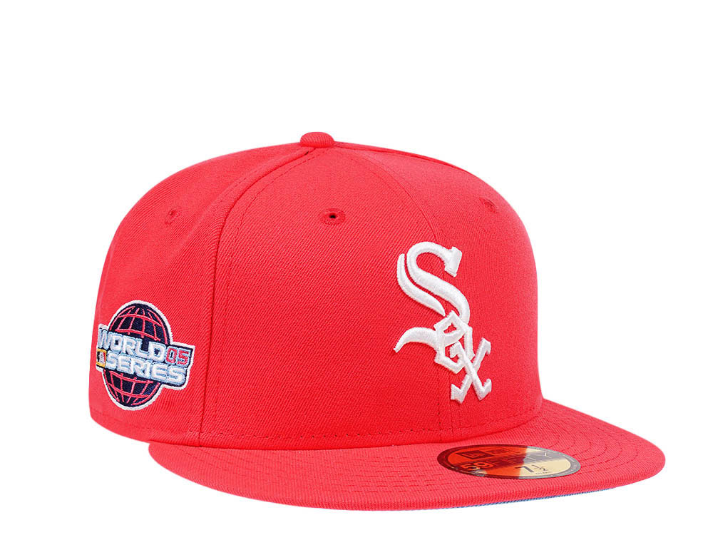 New Era Chicago White Sox World Series 2005 Lava and Glacier Blue Edition 59Fifty Fitted Cap