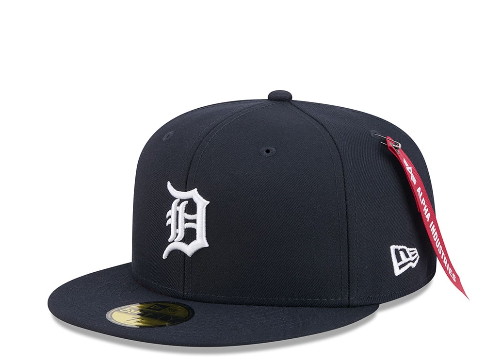 New Era Alpha Industries Detroit Tigers Navy Prime Edition 59Fifty Fitted Cap