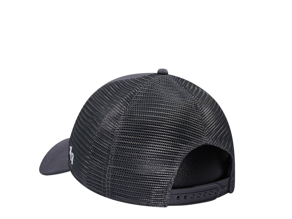 47Brand New York Yankees Charcoal Ballpark Mesh MVP Trucker Snapback Cap