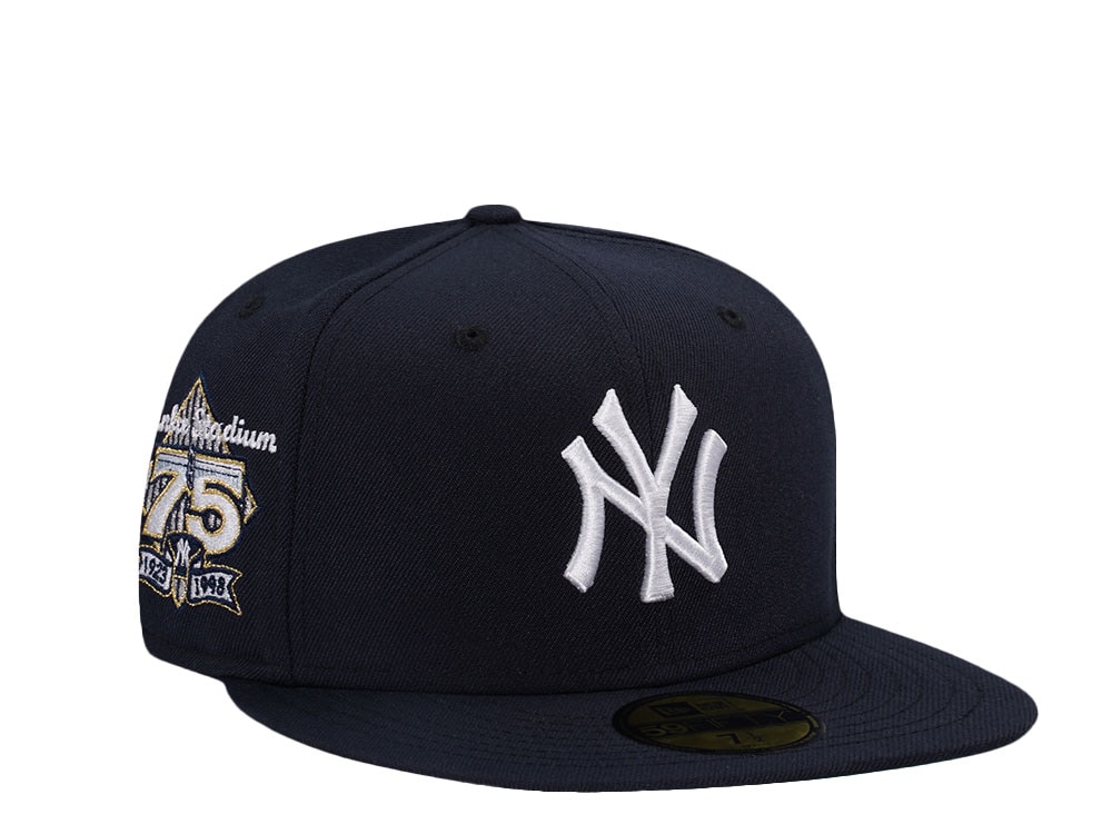 New Era New York Yankees 75 Years Yankee Stadium Navy Edition 59Fifty Fitted Cap