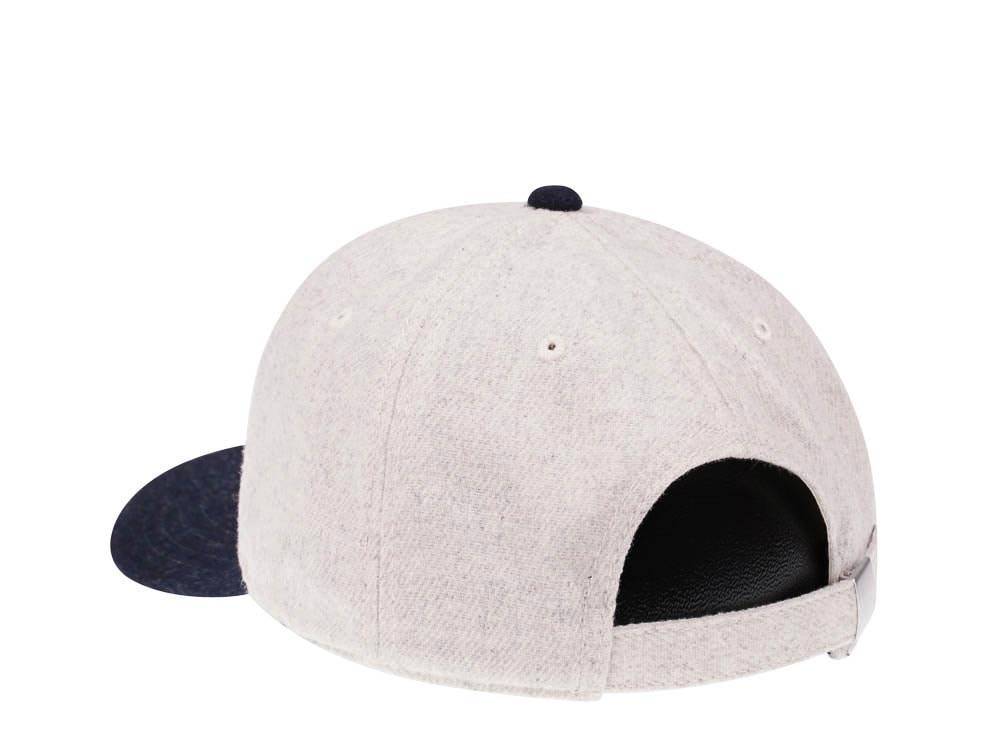 American Needle Chicago Whales Flannel Archive Legend Curved Strapback Cap