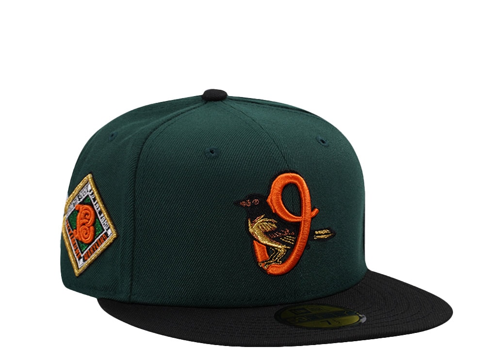 New Era Baltimore Orioles City Connect Dark Green Two Tone Edition 59Fifty Fitted Cap