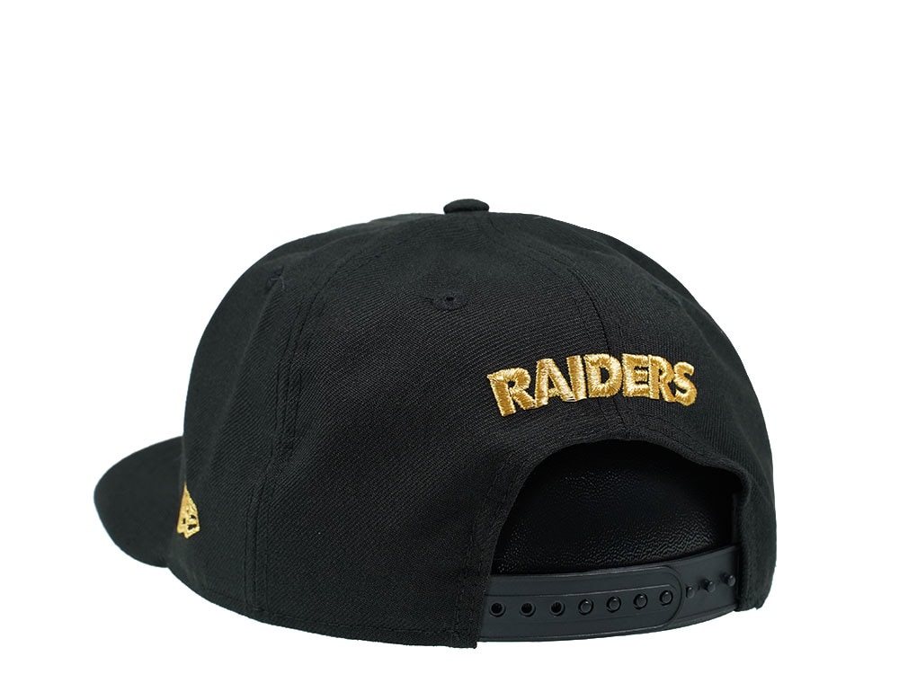 New Era Las Vegas Raiders Black and Gold Edition 9Fifty Snapback Cap