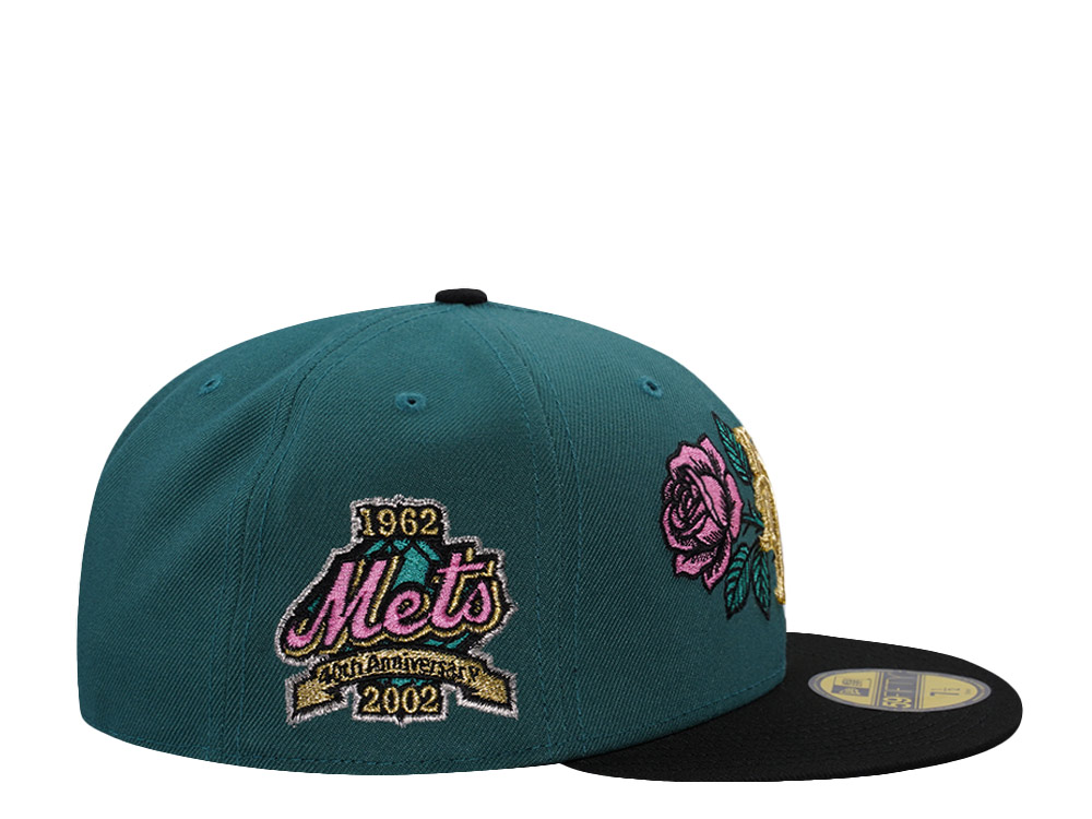 New Era New York Mets 40th Anniversary Rose Pine Two Tone Edition 59Fifty Fitted Cap