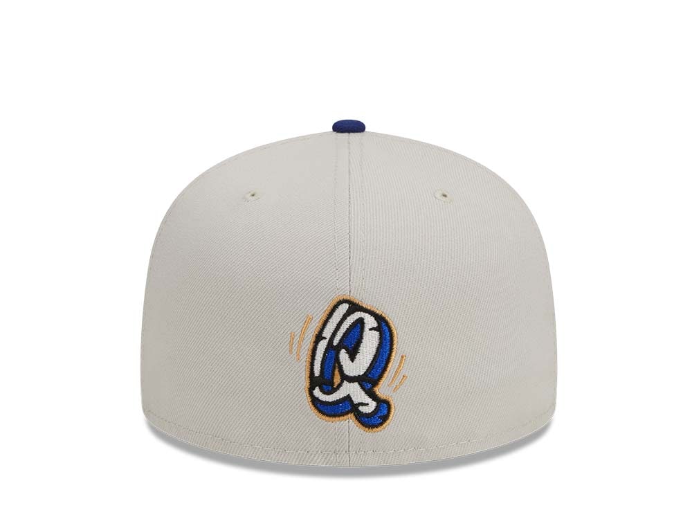 New Era Los Angeles Dodgers Farm Team Stone Throwback Two Tone Edition 59Fifty Fitted Cap