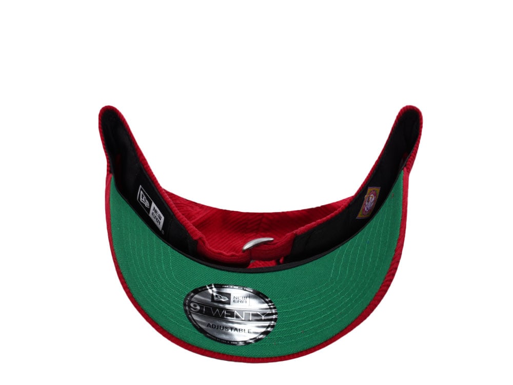 New Era Dayton Marcos Corduroy Red Prime Edition 9Twenty Adjustable Cap