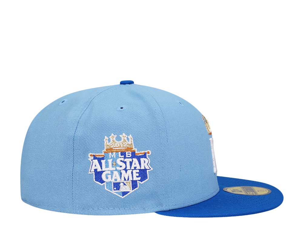 New Era Kansas City Royals All Star Game 2012 Gold Two Tone Prime Edition 59Fifty Fitted Cap
