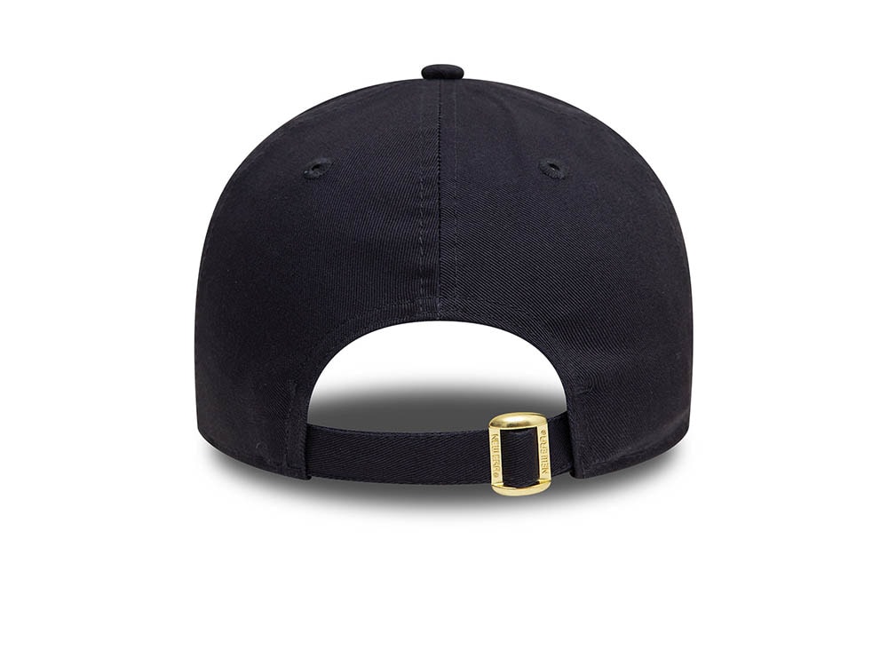 New Era Los Angeles Lakers Metallic Navy 9Forty Strapback Cap