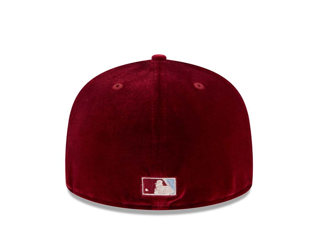 New Era Philadelphia Phillies World Series 1980 Velvet 59Fifty Fitted Cap