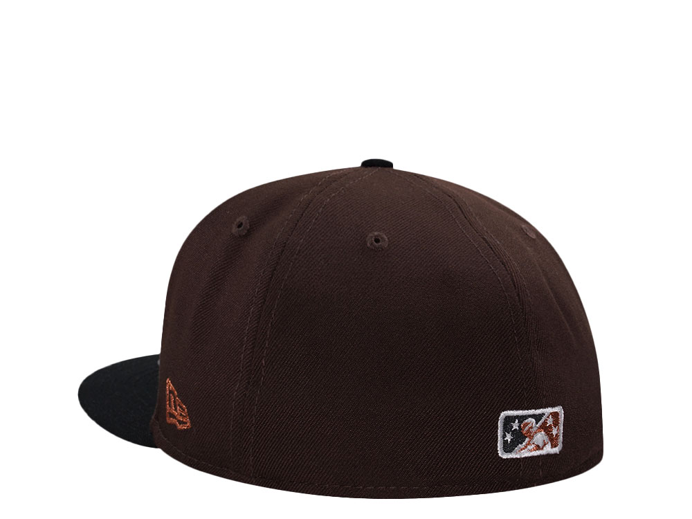 New Era Corpus Christi Hooks Rodeo Night Burnt Two Tone Edition 59Fifty Fitted Cap