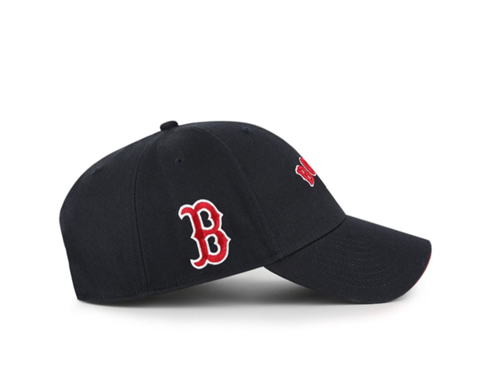 47 Brand Boston Red Sox Ballpark Script Navy Edition MVP Strapback Cap