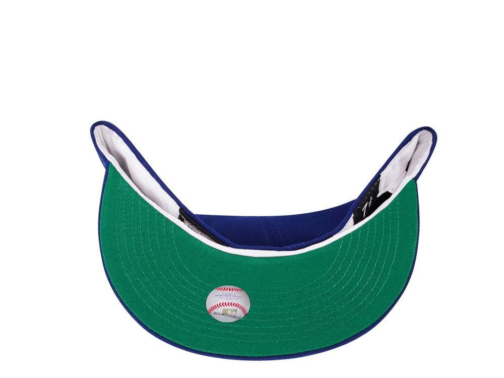 New Era Milwaukee Brewers County Stadium Blue Throwback Edition 59Fifty Fitted Cap