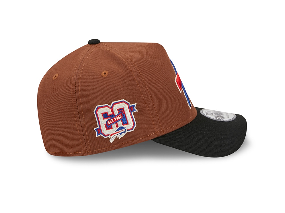 New Era Buffalo Bills 60th Anniversary Harvest Two Tone 9Forty A Frame Snapback Cap
