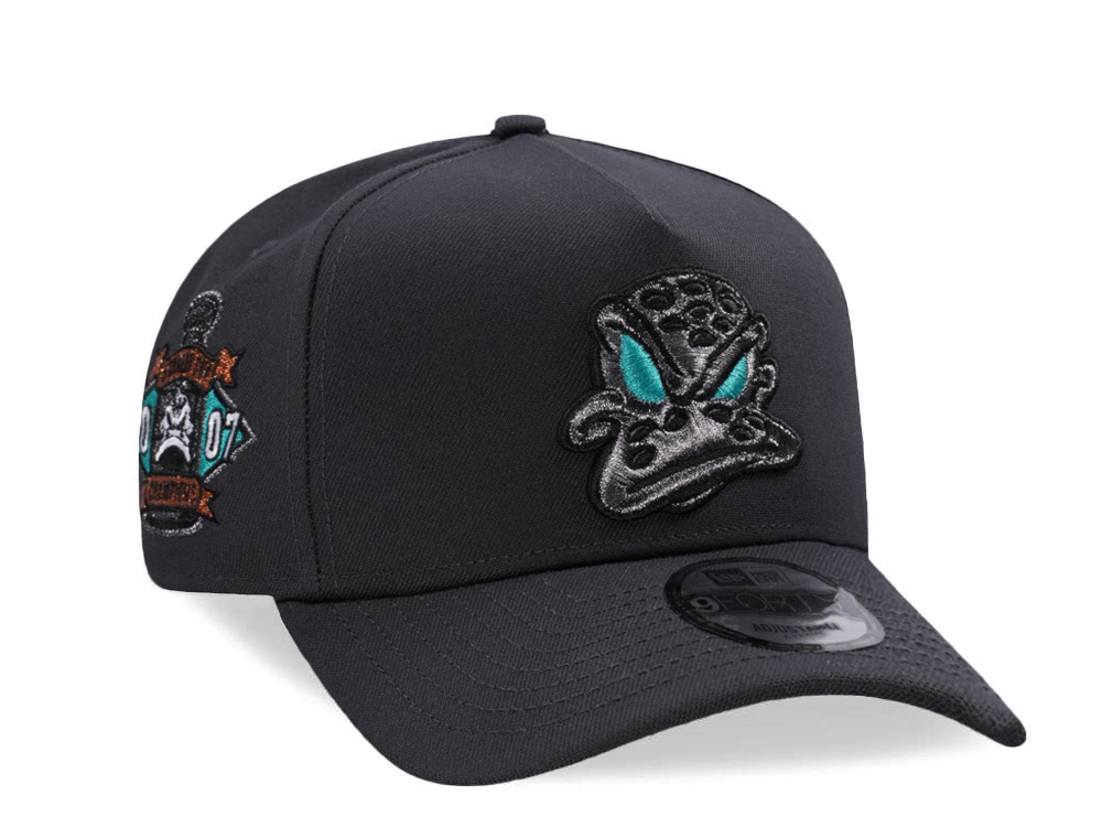 New Era Anaheim Ducks Stanley Cup 2007 Anthracite Prime Edition 9Forty A Frame Snapback Cap
