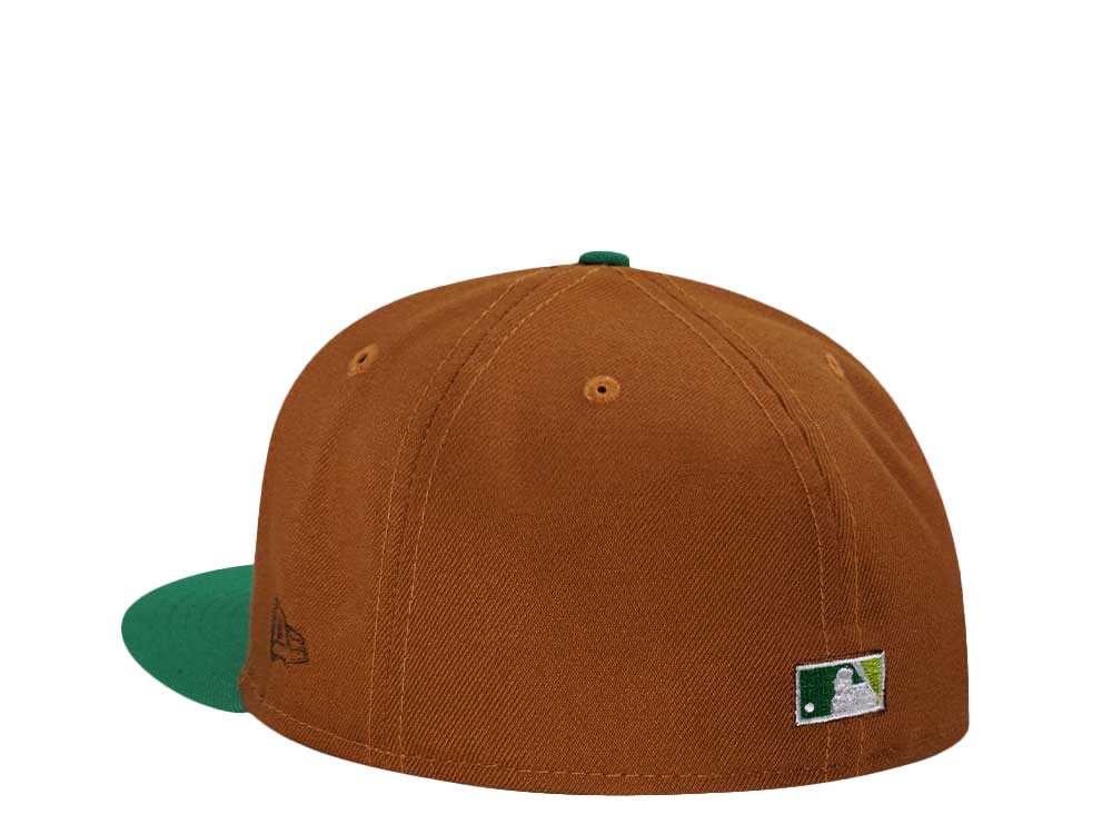 New Era Minnesota Twins Metrodome Peanut Green Two Tone Edition 59Fifty Fitted Cap