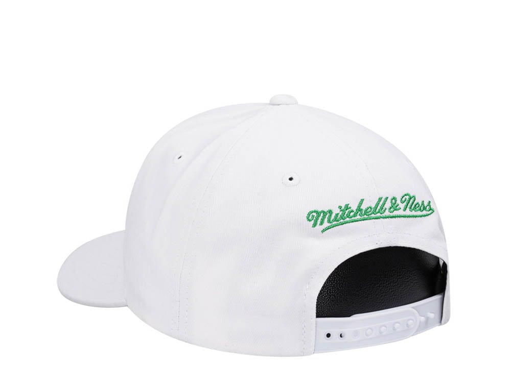 Mitchell & Ness Milwaukee Bucks All in Pro White Snapback Cap