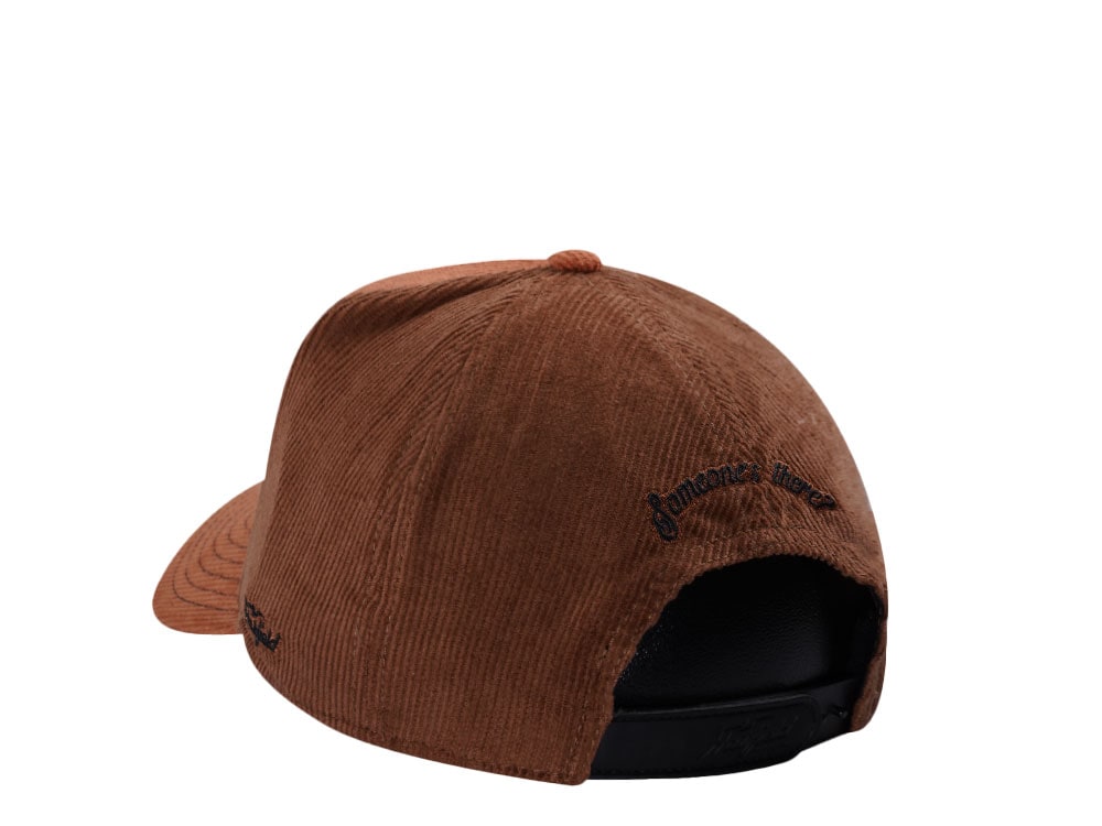 Hatfield Bull Corduroy Brown Snapback Cap
