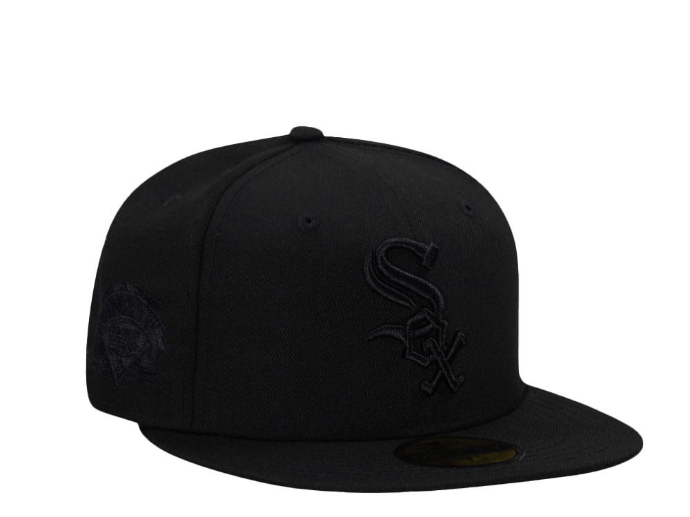 New Era Chicago White Sox Comiskey Park Blackout Pink Edition Black 59Fifty Fitted Cap