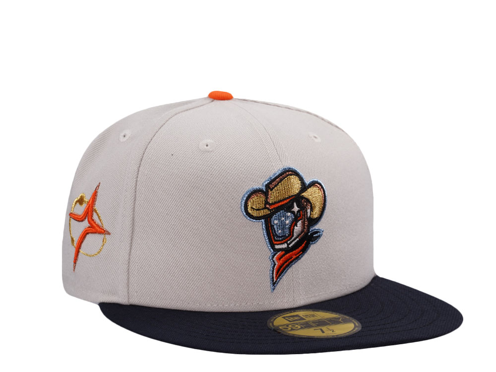 New Era Sugarland Space Cowboys Stone Two Tone Edition 59Fifty Fitted Cap