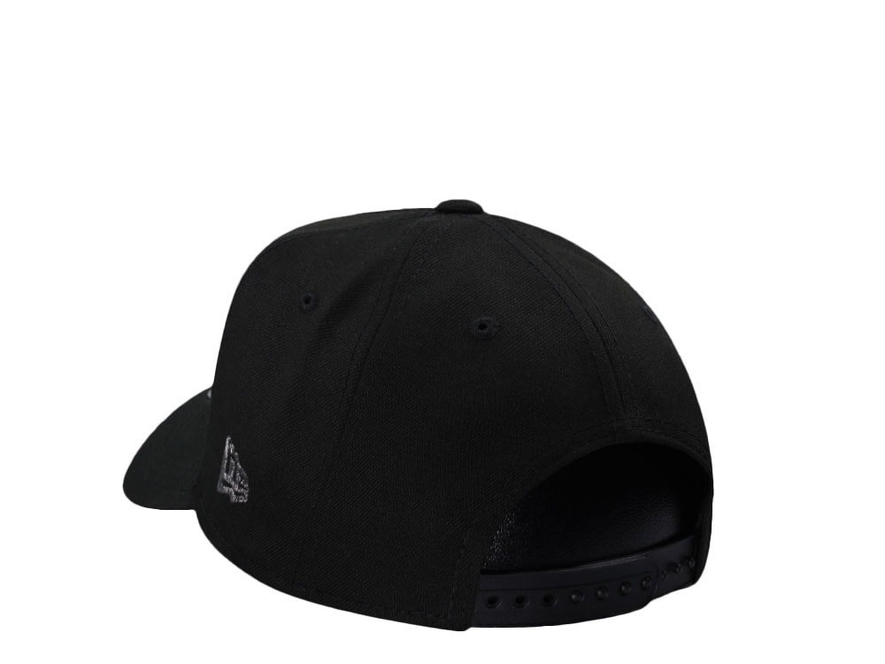 New Era Kansas City Chiefs Black Shine Edition 9Forty A Frame Snapback Cap