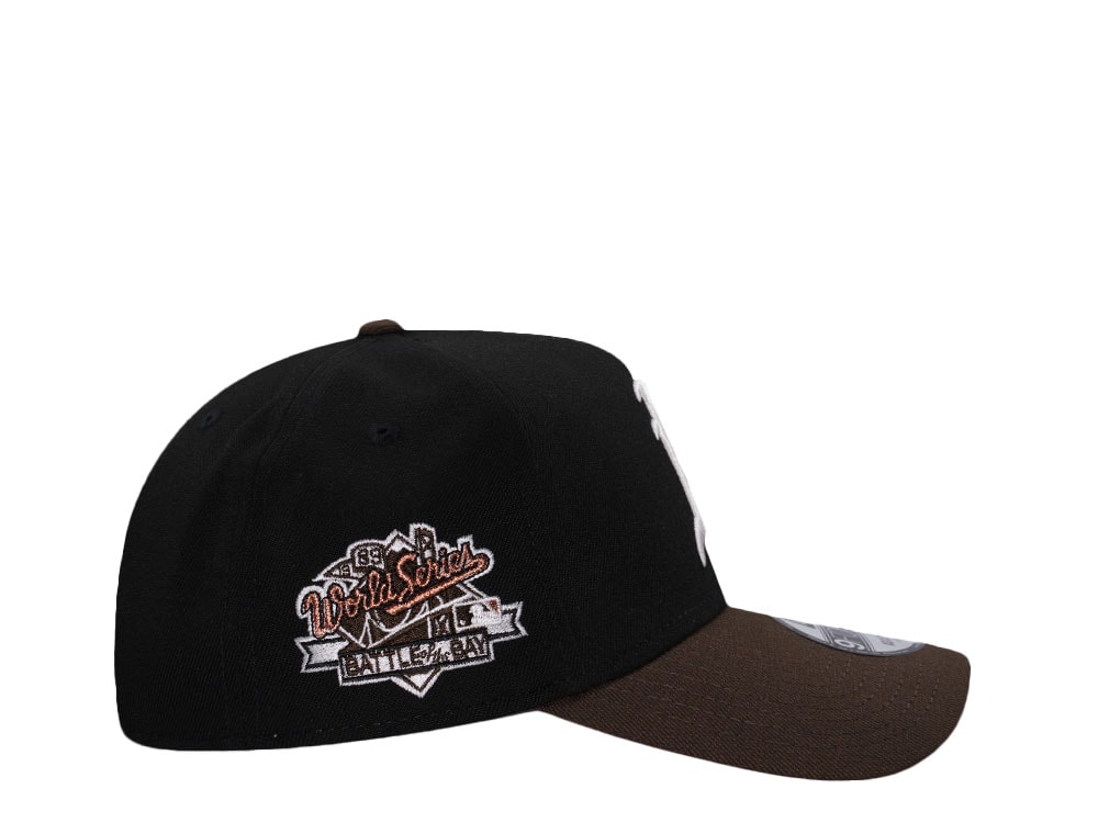 New Era Oakland Athletics World Series 1989 Walnut Two Tone Edition 9Forty A Frame Snapback Cap