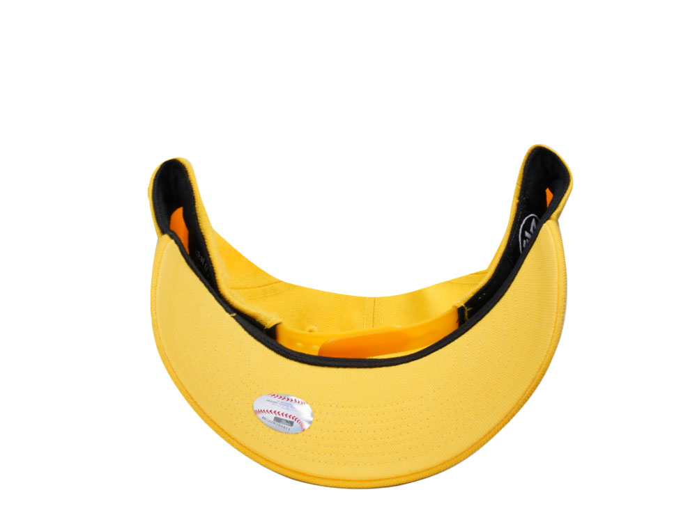 47Brand New York Yankees Yellow MVP Snapback Cap