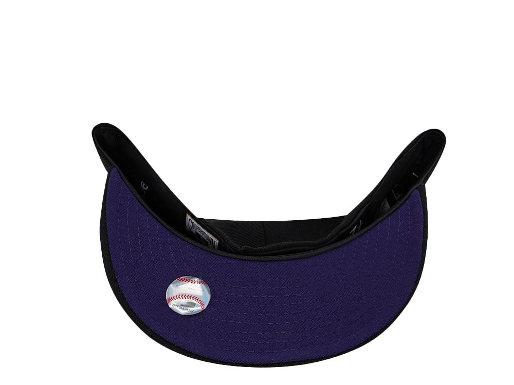 New Era Arizona Diamondbacks World Series 2001 Black and Purple Edition 59Fifty Fitted Cap