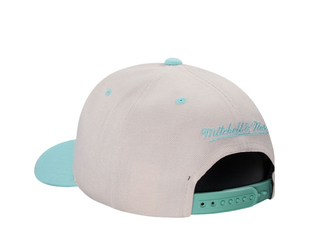 Mitchell & Ness Seattle Kraken Chrome Two Tone Pro Crown Fit Snapback Cap