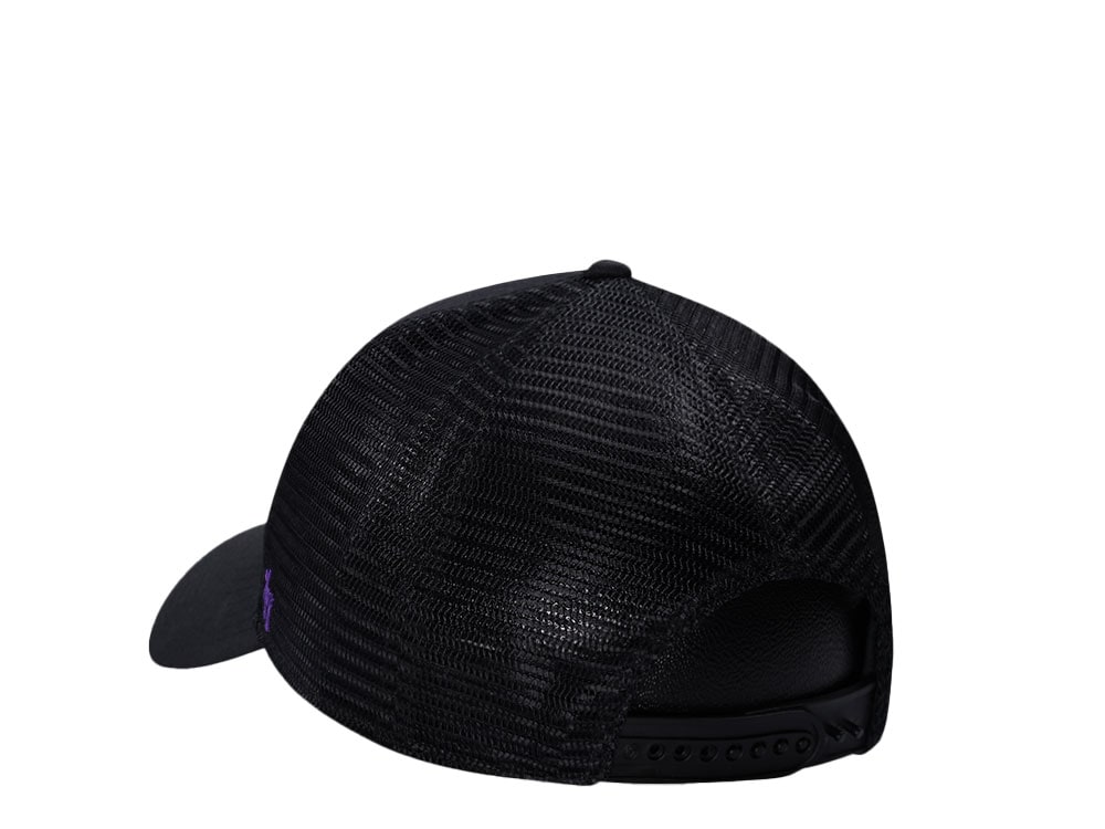 47Brand Los Angeles Dodgers Black MVP Trucker Snapback Cap