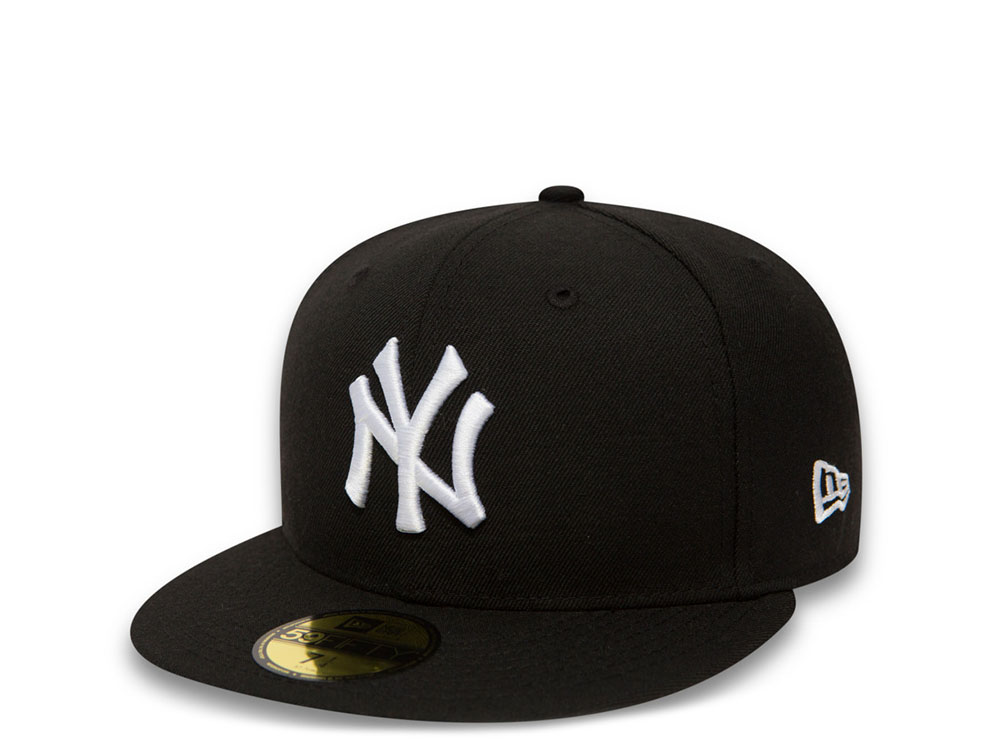 New Era New York Yankees Plain Black Prime Edition 59Fifty Fitted Cap