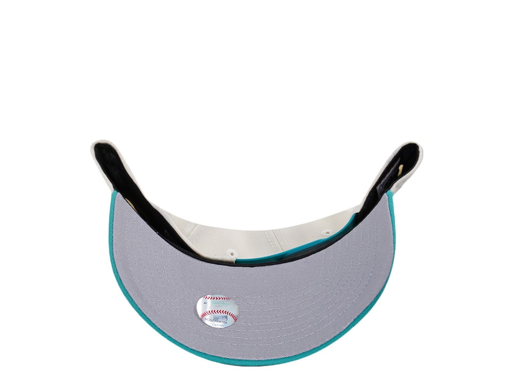 New Era Florida Marlins World Series 2003 Chrome Two Tone Edition 9Forty A Frame Snapback Cap