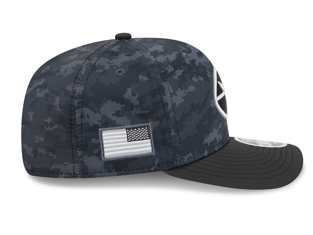 New Era New York Jets NFL Salute to Service 2026 Digi Camo Black 9Seventy Stretch Snapback Cap