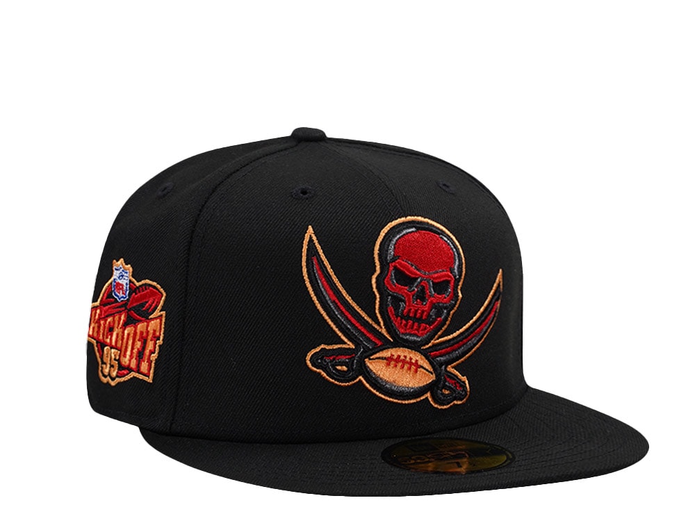 New Era Tampa Bay Buccaneers Kickoff Season 1995 Black Prime Edition 59Fifty Fitted Cap