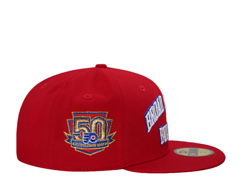 New Era Philadelphia Flyers 50th Anniversary Broad Street Bullies Colorflip Edition 59Fifty Fitted Cap