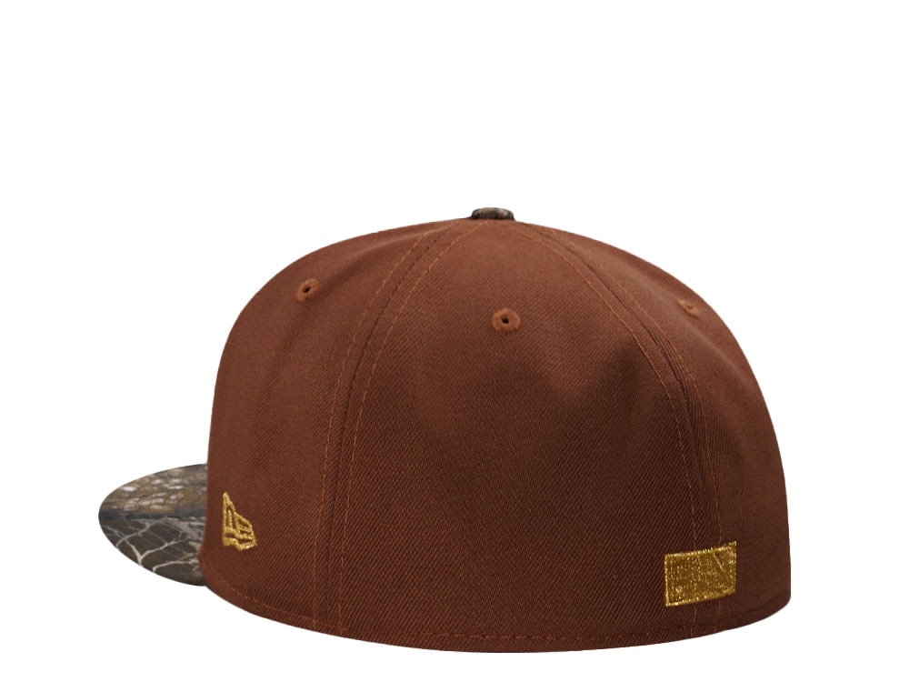 New Era Arizona Diamondbacks Inaugural Season 1998 Metallic Gold Two Tone Edition 59Fifty Fitted Cap