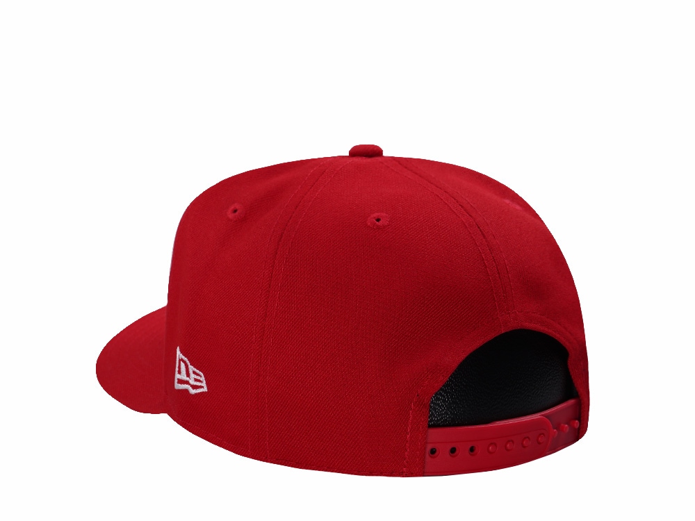 New Era Chicago White Sox Comiskey Park Scarlet Prime Edition 9Fifty A Frame Snapback Cap