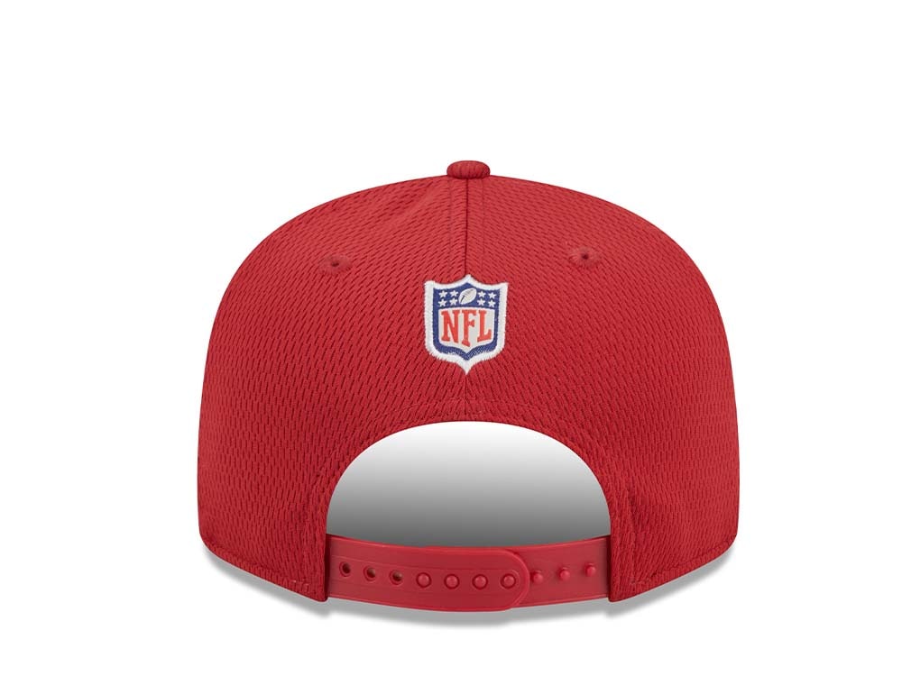 New Era Arizona Cardinals NFL Training Camp 23 Red 9Fifty Snapback Cap