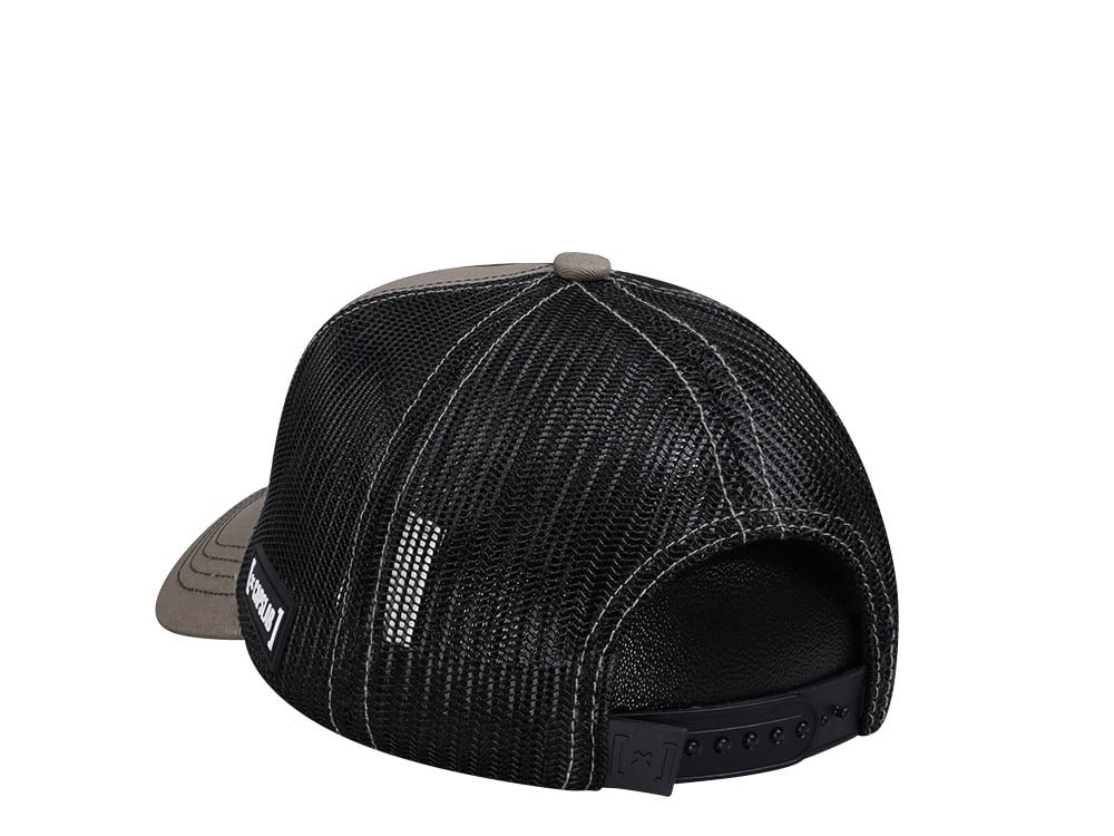 Capslab Looney Tunes Daffy Duck Olive Trucker Snapback Cap