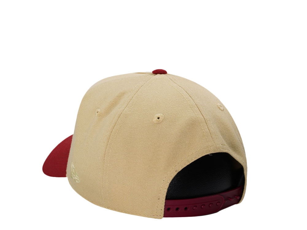 New Era El Paso Chihuahuas Vegas Gold Two Tone Edition 9Forty A Frame Snapback Cap