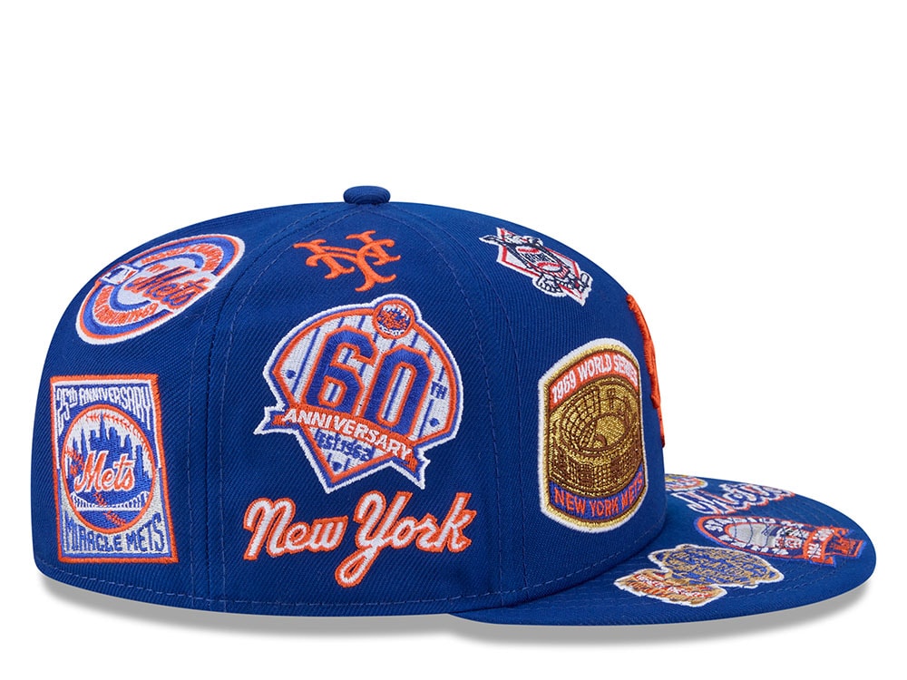 New Era New York Mets All Over Blue Edition 59Fifty Fitted Cap