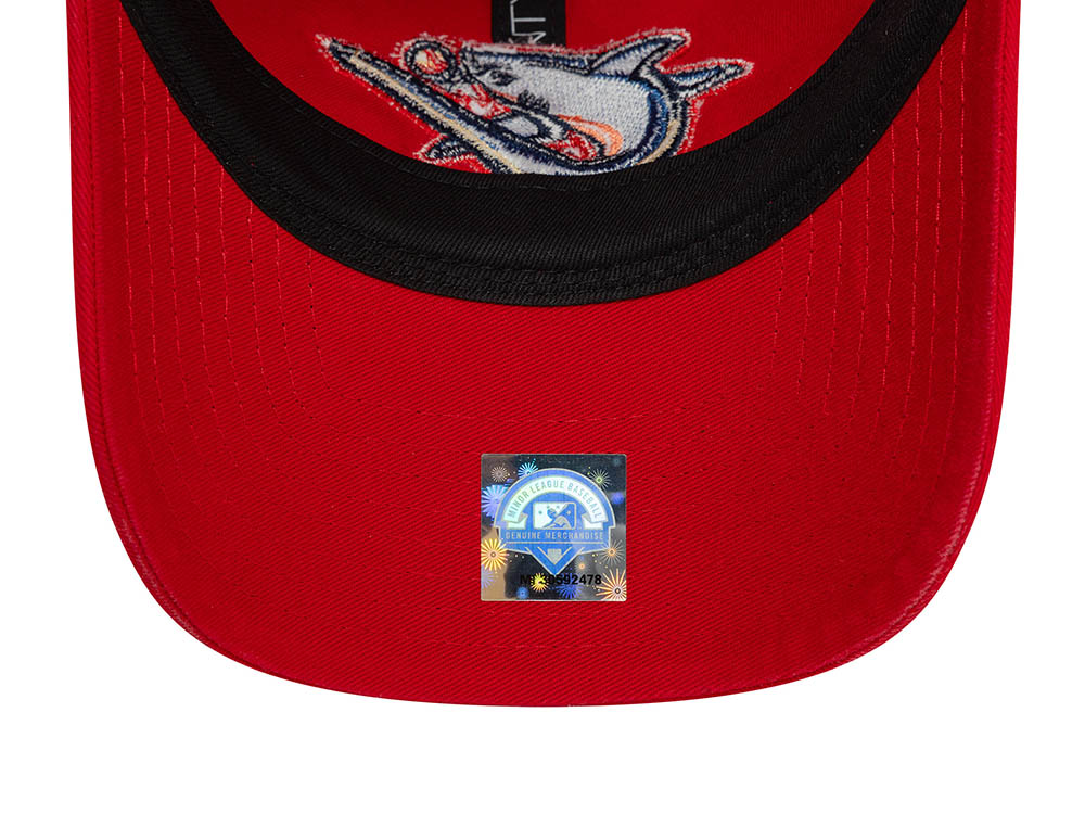New Era Clearwater Threshers Red 9Twenty Snapback Cap