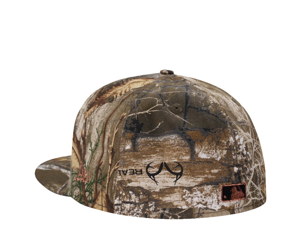 New Era Los Angeles Dodgers Metallic Skull Realtree Prime Edition 59Fifty Fitted Cap