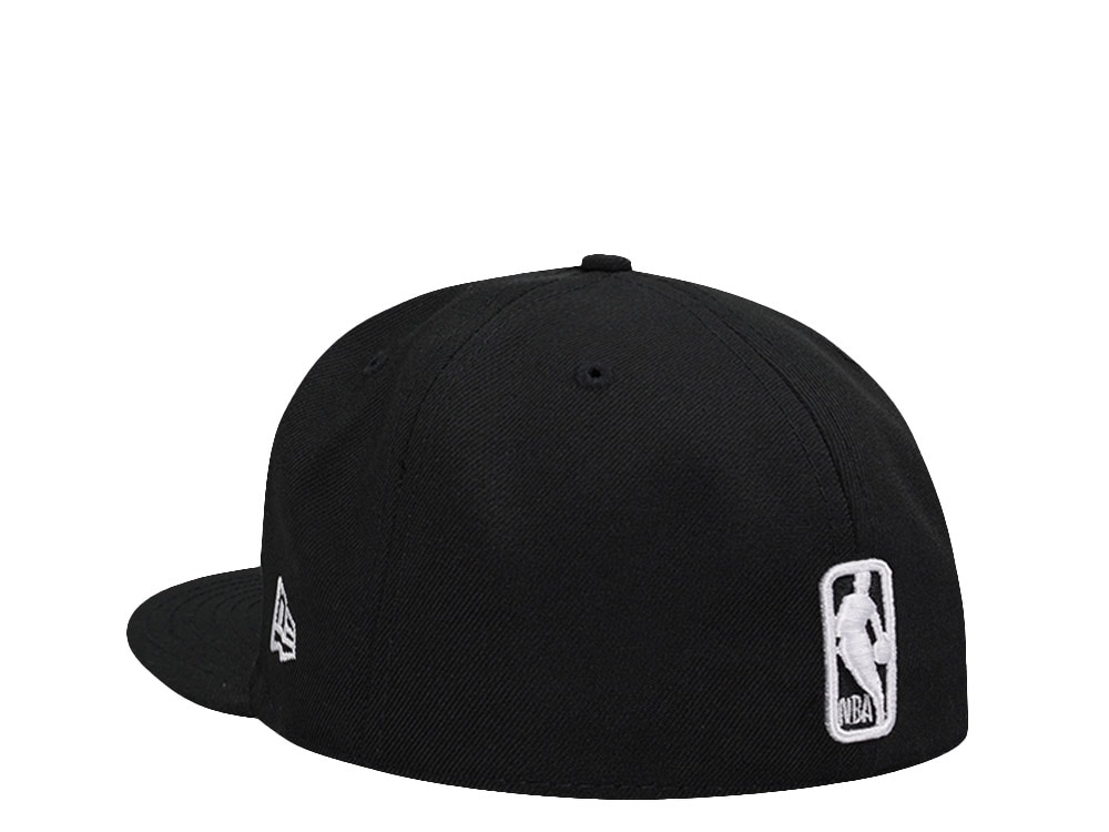 New Era Boston Celtics Black Script Classic Edition 59Fifty Fitted Cap