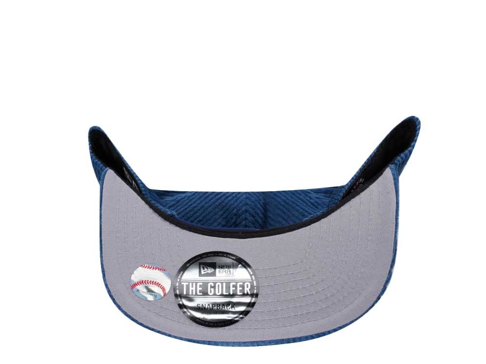 New Era Los Angeles Dodgers Cord Blue Golfer Snapback Cap