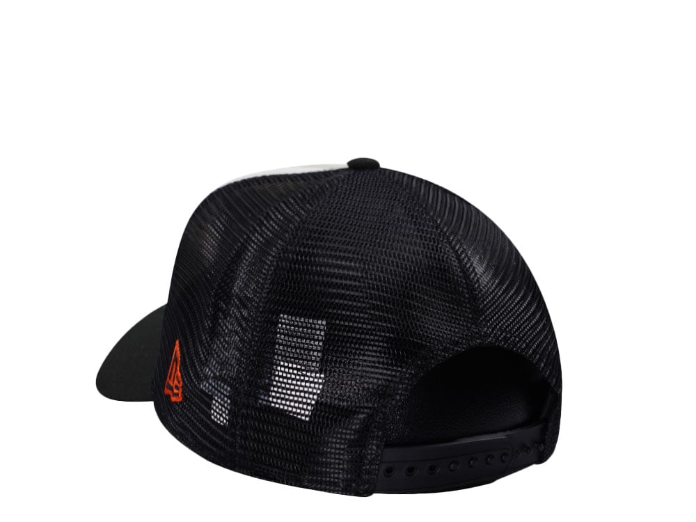 New Era Anaheim Ducks Chrome Two Tone Edition Trucker 9Forty A Frame Snapback Cap