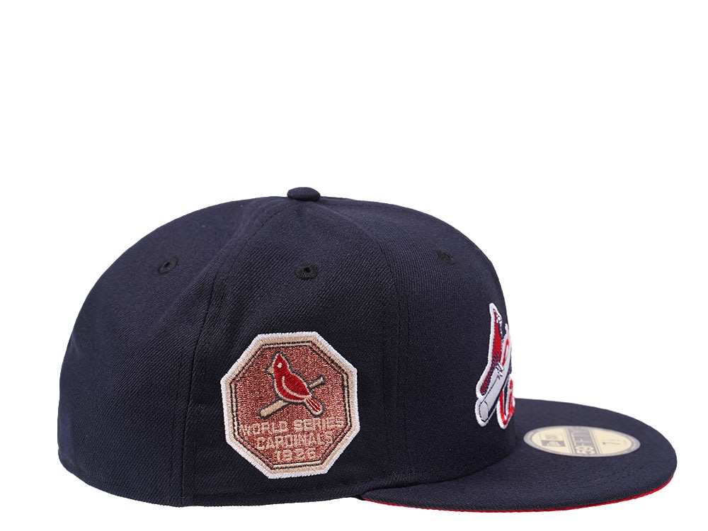 New Era St. Louis Cardinals World Series 1926 Navy and Red Edition 59Fifty Fitted Cap